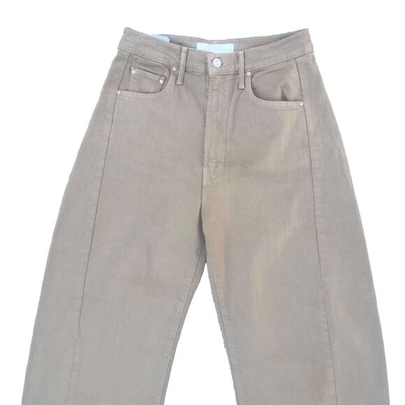 Mother The Half-pipe Flood Jeans in The Devil May Care Size 27 Barrel leg denim - Picture 2 of 11